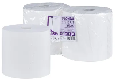 Produktbild von DONAU EXPERT Industrie Papierwischtücher Basic, aus Zellstoff, 2-lagiger, 650 Bl