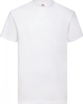 Produktbild von Fruit of the Loom 61-036-0 | Valueweight Herren T-Shirt - Farbe: White - Größe: S