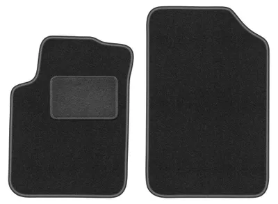 Immagine prodotto di Tappetini anteriori in moquette per Citroen C3 I 2002-2009 (hatchback) – 2 pezzi, grigio grafite, su misura – Wielganizator LUX