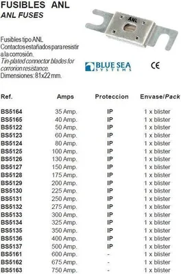 Produktbild von Sicherung ANL 350 Ampere (BS5135)