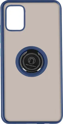 Produktbild von Avizar, Schutzhülle mit Ring-Halterung für Samsung Galaxy A51, Blau
