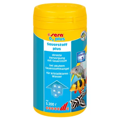 Produktbild von Sera Aquariumwasseraufbereiter Sauerstoff O2 plus 250 ml