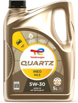 Produktbild von TotalEnergies Quartz Ineo MC3 für 5W-30 5 Liter Motoröl Motorenöl 505 01 229.52 Longlife-04 RN0700 RN0710 DEXOS 2 MS-11106 9.55535-S3 OV0401547-D30 Öl