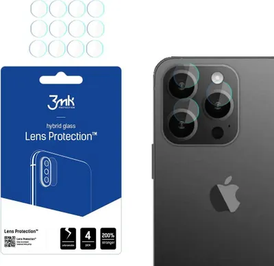 Obrázek produktu pro 3MK Lens Protection, iPhone 15 Pro, 1 kusů