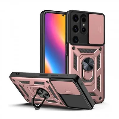 Produktbild von Armor Hülle Camera Protect für Samsung Galaxy S Serie - Farbe: Rosegold - Modellkompatibilität: Für Samsung Galaxy S24 Ultra