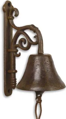 Produktbild von Wandglocke Türklopfer Türglocke Gusseisen Ornament