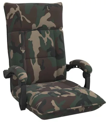 Immagine prodotto di vidaXL Sedia a terra verde oliva 66 x 66 x 80 cm in tessuto