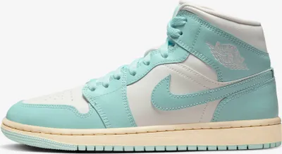 Produktbild von Nike Air Jordan 1 Mid "Light Dew" Blau, Größe: 36,5