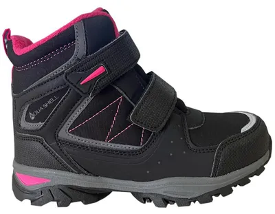 Image de Lee Cooper - Bottines pour enfants « LCJ-23-01-2061K » MR78343 (30 EU) (noir/rose)