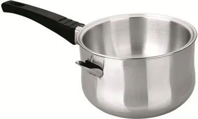 Produktbild von Bain-Marie Ibili-Flexible Schokolade, Edelstahl, 16x9cm, silber/schwarz