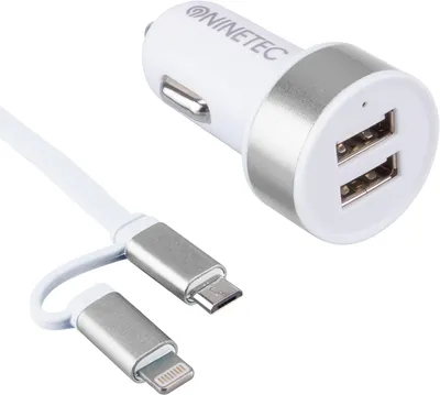 Zdjęcie produktu dla Ładowarka samochodowa NINETEC samochodowy adapter ładowania USB 3.1A zapalniczka samochodowa telefon komórkowy