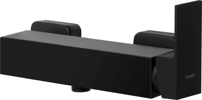 Produktbild von BADLAND Brausearmatur Wasserhahn ANGO Brausebatterie für Badezimmer in Schwarz
