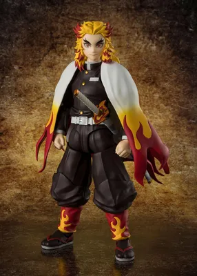 Image de Tueur de démons : Kimetsu no Yaiba S.H.Figuarts Actionfigur Kyojuro Rengoku 15 cm