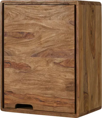 Image de MASSIVMOEBEL24 | Meuble de Rangement 50x35x65 en bois de Sheesham naturel sablé MALMÖ 2 #275