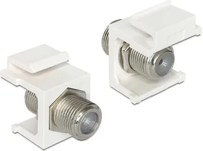 Obrázek produktu pro DeLOCK 86300, Bílá, Keystone, F, 16,3 mm, 25,5 mm, 22,3 mm