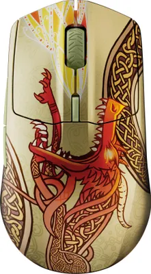 Produktbild von Steelseries CS2 Dragon Lore WL Mouse, Optisch, Bluetooth + USB Type-A, 18000 DPI
