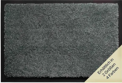 Produktbild von Primaflor Schmutzfangmatte PRINCESS - Grau - 40x60cm - 4 Farben & 2 Größen - Strapazierfähige Türmatte, Rutschfester Türvorleger, Sauberlaufmatte