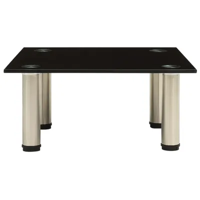 Immagine prodotto di Mobile Porta TV Nero 40x35x17 cm in Vetro Temperato