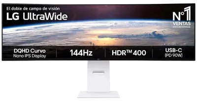 Immagine prodotto di LG 49U950A-W Monitor PC 124,5 cm (49") 5120 x 1440 Pixel Dual QHD LED Nero, Bianco