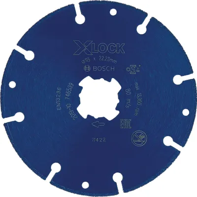 Produktbild von EXPERT Diamond Metal Wheel Trennscheibe, X-LOCK, 115x22,23 mm