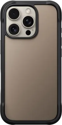 A close-up view of the back of a smartphone case.