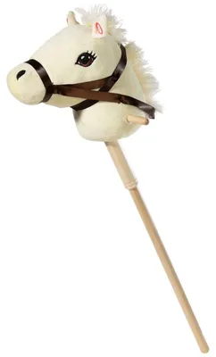 Produktbild von STECKENPFERD mit abnehmbarem Stecken beige