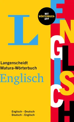 Produktbild von Langenscheidt Matura-Wörterbuch Englisch