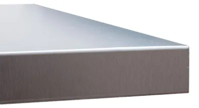 Produktbild von Edelstahl Arbeitsplatte - Bautiefe 800mm - AISI 304