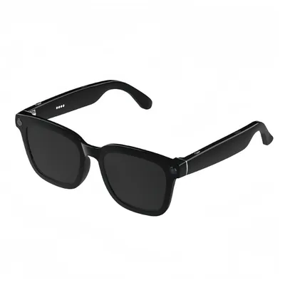 Zdjęcie produktu dla Inteligentne okulary ZELURXX z asystentem głosowym i muzyką Bluetooth, soczewki fotochromowe, kamera 720P