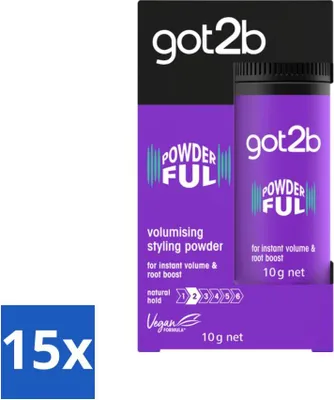 Produktbild von Got2B - Stylingpuder - Powderful - 10 g - Vorteilspack - 15 Stücke
