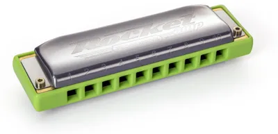Mundharmonika Rocket Amp in C mit SnapCase
