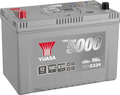Produktbild von YUASA YBX5000 Starterbatterie 12V 100Ah 830A/EN D31 für Auto LKW Batterie