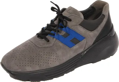 Produktbild von H2730 sneaker uomo HOGAN ACTIVE ONE Mann Wildleder/Stoff Schuhe grau