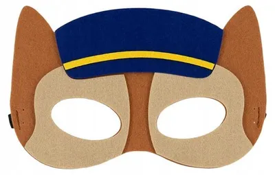 Produktbild von Hopki Paw Patrol Chase Polizeihund Filzmaske Verkleidung