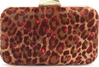 Imagen del producto de Bolsa de mano tipo clutch, colección Velvet, para mujer. Dimensiones: 20x10x4 cm