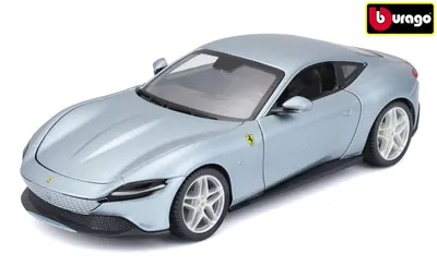 Obrázek produktu pro BBURAGO Ferrari Roma 1:24 grau, Model supersportovního automobilu, Sestavený, 1:24, Ferrari Roma, Jakékoliv pohlaví, Kov, Plast