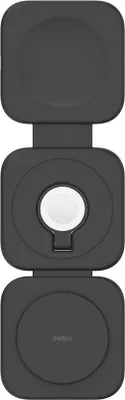 Produktbild von Belkin Boost Charge PRO Qi2 3in1 magn.einkl.Reiseladeg.WIZ024vfBK