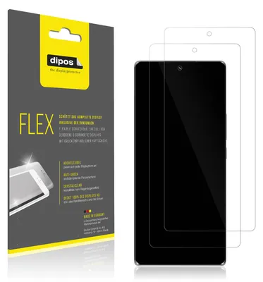 Obrázek produktu pro 1x ochranná fólie pro HONOR 70, 100% pokrytí obrazovky, dipos Flex