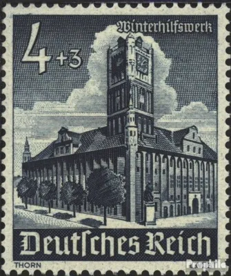 Produktbild von Briefmarken Deutsches Reich 1940 Mi 752 postfrisch Winterhilfswerk: Bauwerke