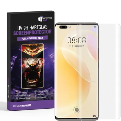 Produktbild von 3x 9H Panzerglas für Huawei Nova 9 Pro Full-Screen HD klar UV-Liquid Tempered Glas Displayschutz Schutzglas Screen-Protector