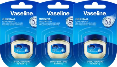 Produktbild von Vaseline Lip Therapy 7G Das Original | Pflegender Lippenbalsam für optimale Feuchtigkeit | 3er Pack (Original (3er Pack))