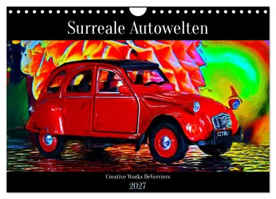 Produktbild von Surreale Autowelten (Wandkalender 2027 DIN A4 quer), CALVENDO Monatskalender