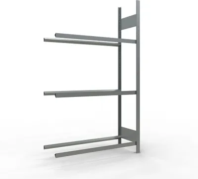 Produktbild von SCHULTE Anbauregal 13891 silber 115,0 x 40,0 x 200,0 cm