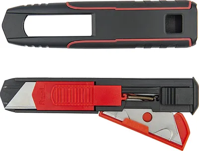 Obrázek produktu pro WEDO 78824 WEDO Bezpečnostní oboustranný nůž černý 19 mm