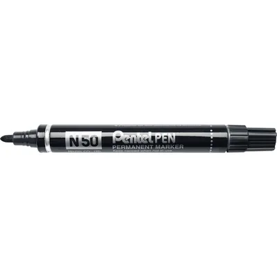 Produktbild von Pentel - Filzstift N50 rund 1,5-3 mm schwarz