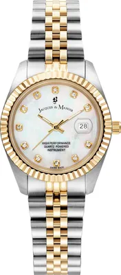 Produktbild von Jacques du Manoir Armbanduhr Date Inspiration 31mm White