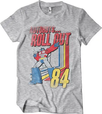Produktbild von Autobots - Roll Out T-Shirt - Large - HeatherGrey