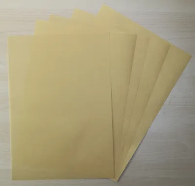 Produktbild von 50 Blatt Transparentpapier Zanders Spectral DIN A4 (210 x 297mm) 100g/m² Farbe Gold transparent (FPA-112)