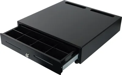 Obrázok produktu pre 46 cm široká pokladničná zásuvka 9 kg s vyberateľnou vložkou, HDWR SecureTill-460F