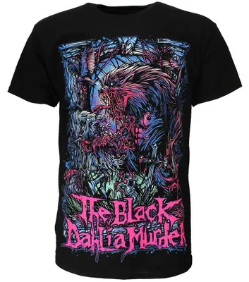 Zdjęcie produktu dla Koszulka Black Dahlia Murder Wolfman – oficjalny gadżet – rozmiar M